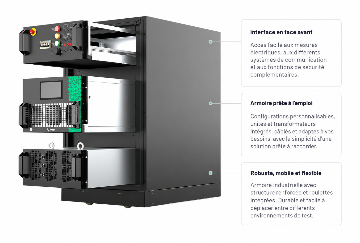 Cinergia rackable plug and play